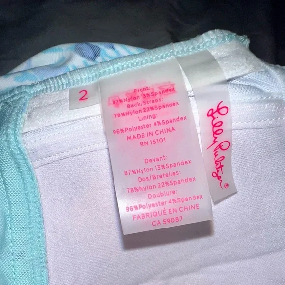 Size 2 Lilly Pulitzer swim. - Picture 3 of 5